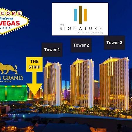 32Nd Flr Penthouse @Mgm Signature 1Bed, No Fee Las Vegas Exteriér fotografie
