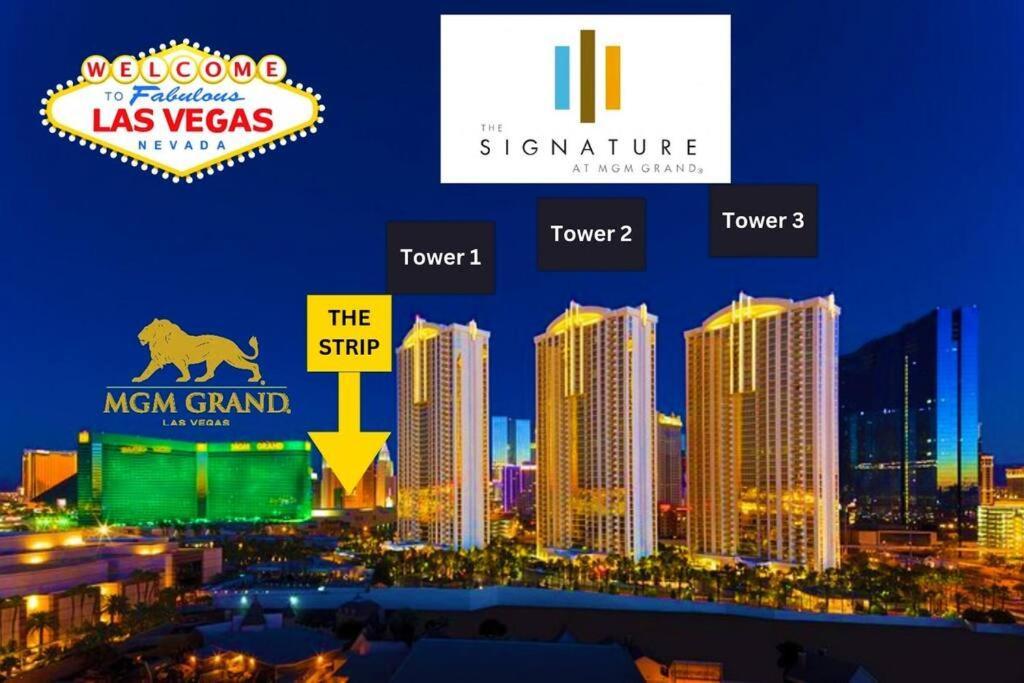 32Nd Flr Penthouse @Mgm Signature 1Bed, No Fee Las Vegas Exteriér fotografie