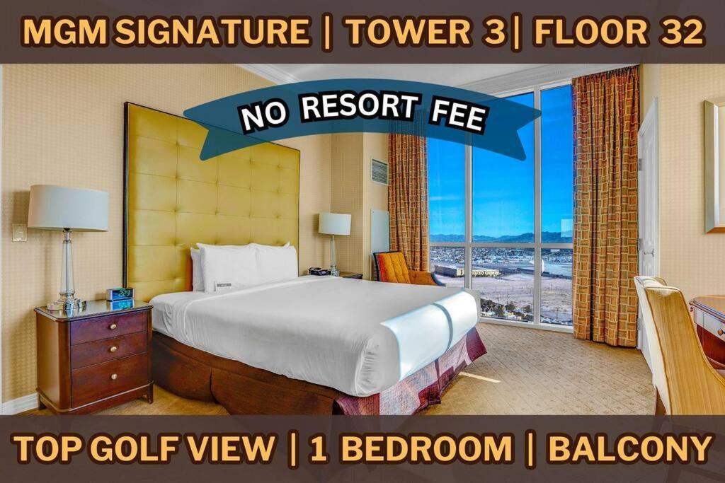 32Nd Flr Penthouse @Mgm Signature 1Bed, No Fee Las Vegas Exteriér fotografie